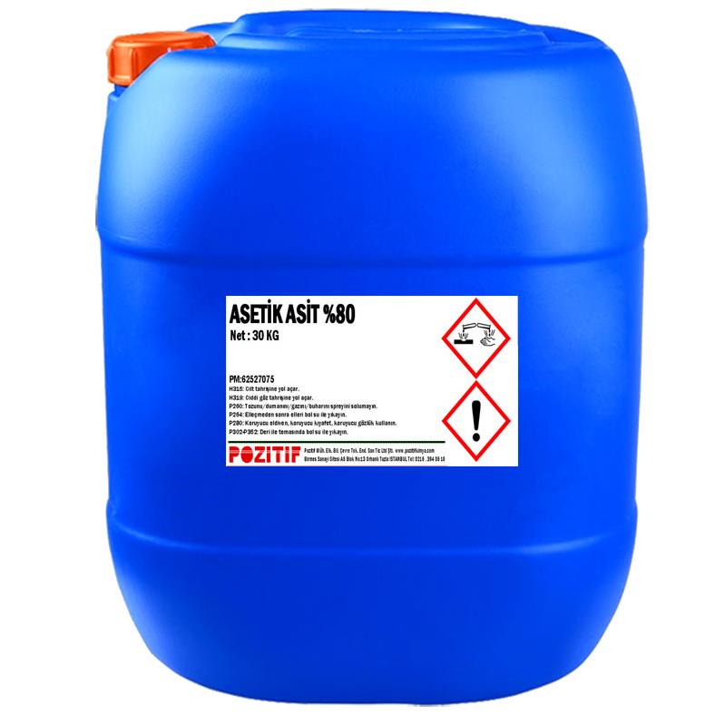ASETİK ASİT %80 FOOD GREAD E260