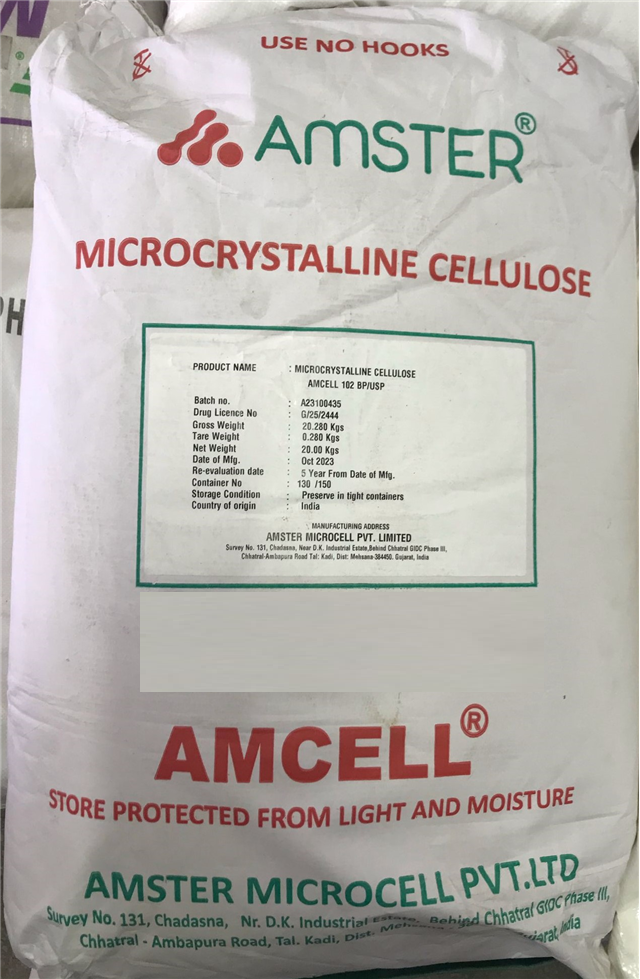 Mikrokristal Selüloz - MCC (MCC 101 / MCC 102)