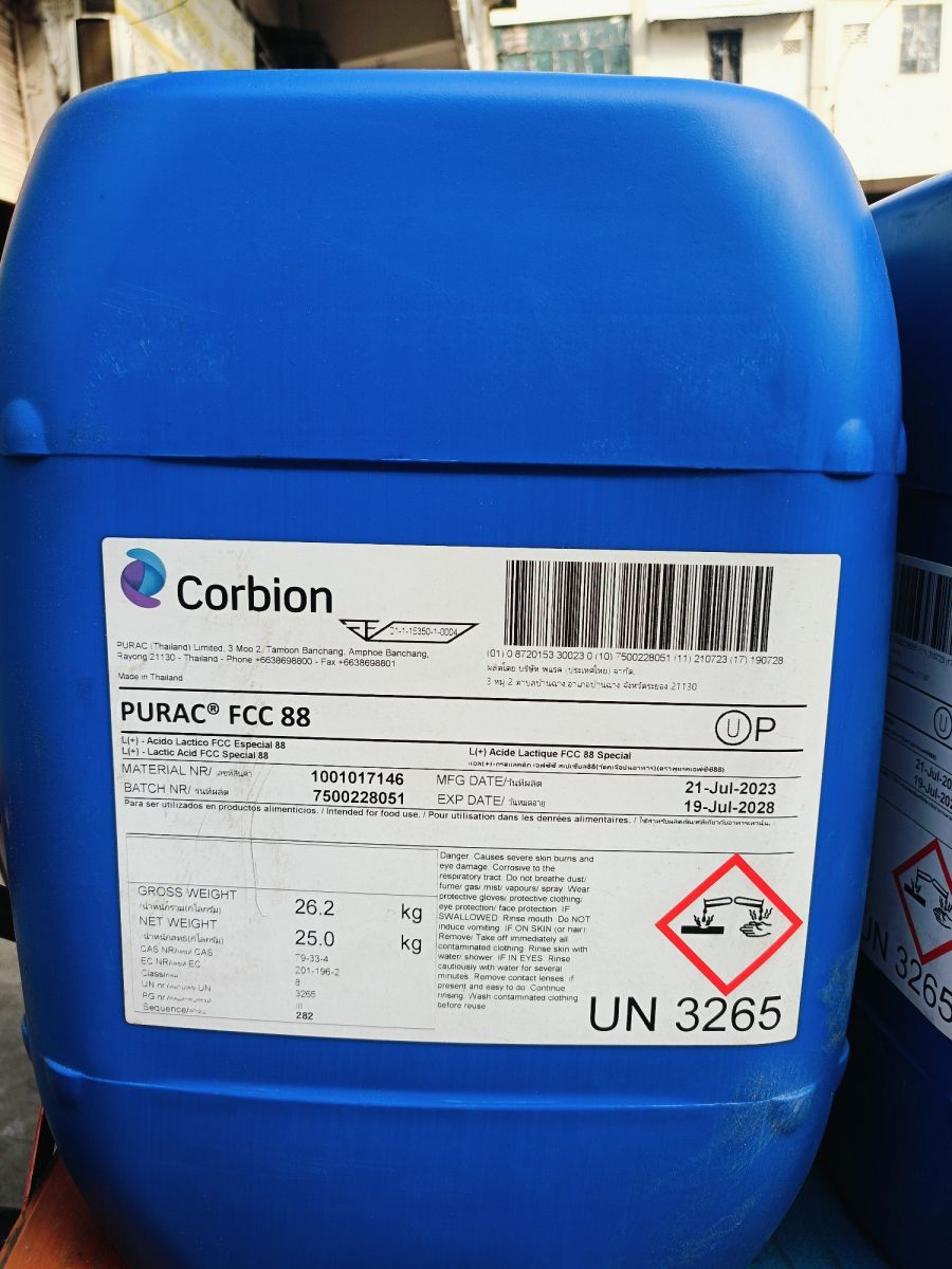 LAKTİK ASİT%80 FOOD GRADE E270